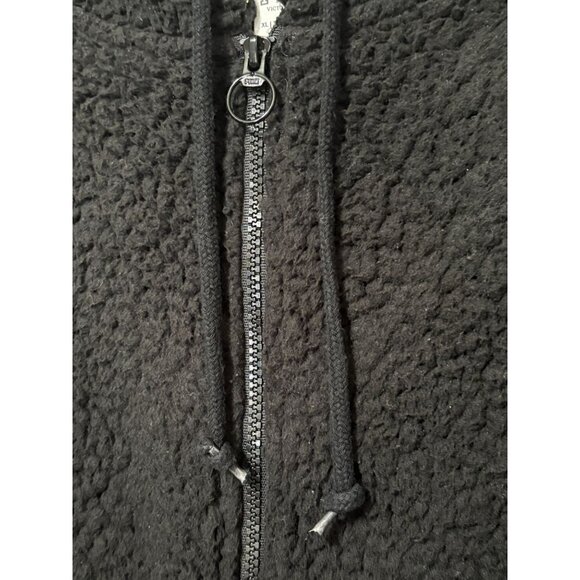 EXCELLENT Victorias Secret Pink Hooded Fleece Pullover 1/2 Zip Comfy Hoodie XL - Picture 4 of 11